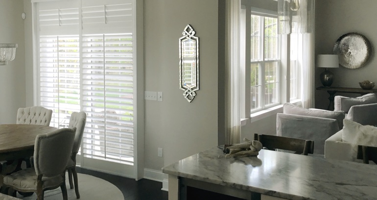 Charlotte kitchen sliding door shutters